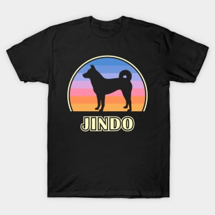 Jindo Vintage Sunset Dog T-Shirt